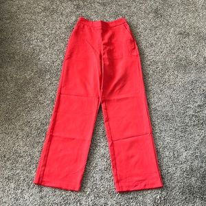 SHEIN red dress pants size S